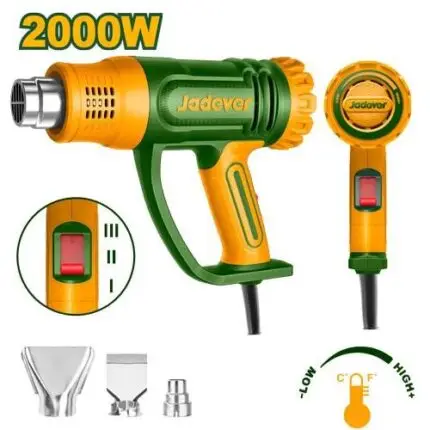 Jadever 2000W Adjustable Heat Gun – JDHG1520