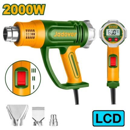 Jadever 2000W LCD Heat Gun – JDHG1530